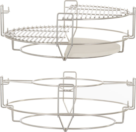 Arbaer Heat Shield 2x Half Moon til Kamado Large