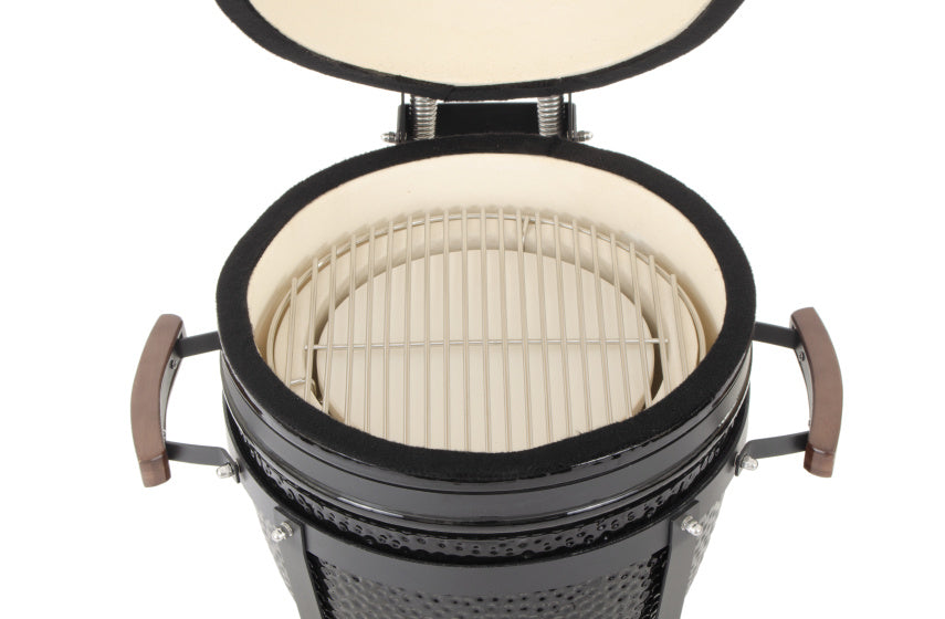 Arbaer heat shield and increasing rack for Kamado Medium