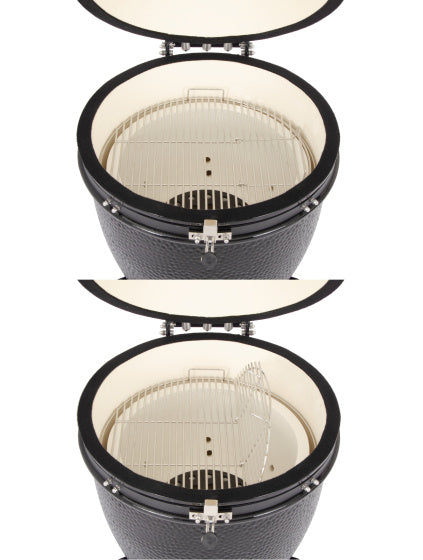 Arbaer kamado grouss Solo Ø 21 Zoll ouni Frame Keremablack