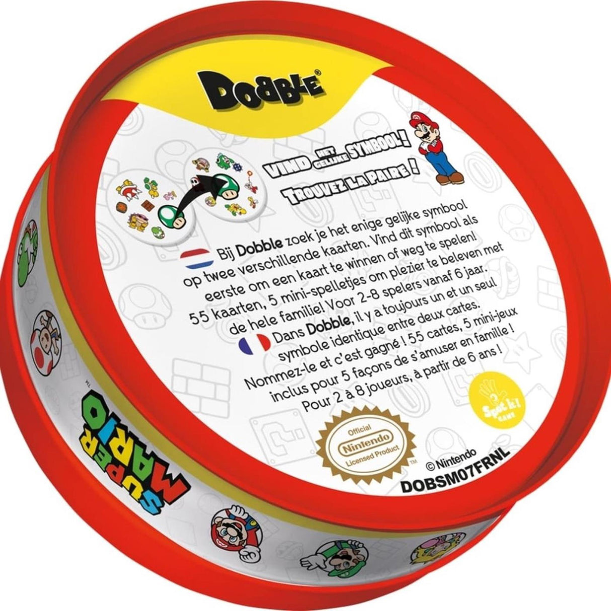 Game dobble super mario