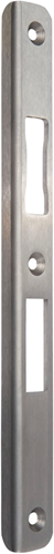 Piastra di riscontro angolare Assa Abloy N6000 | acciaio inossidabile 22x235x10x3mm rettangolare m| dottor 1+3 - 10049714
