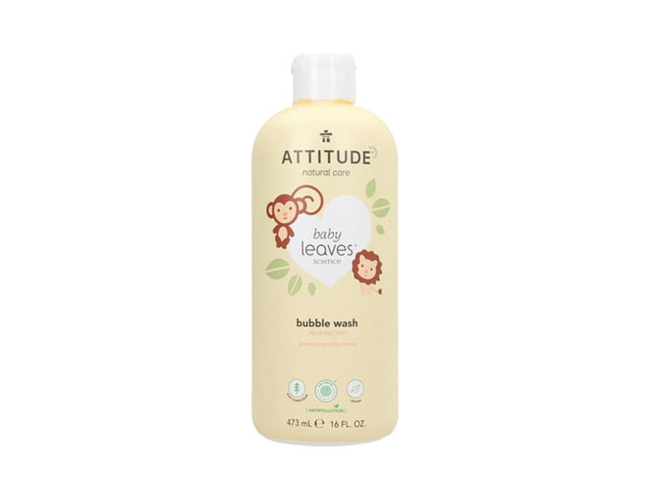 Actitud de espuma de baño de hojas baby ™ - néctar de pera