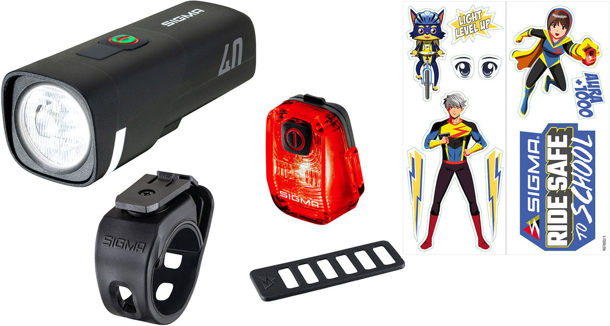 Sigma aura 40 hiro 10 ride to school - komplektas