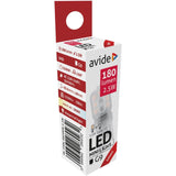 Avide led g9 2.5w ww 3000k 180 lumen