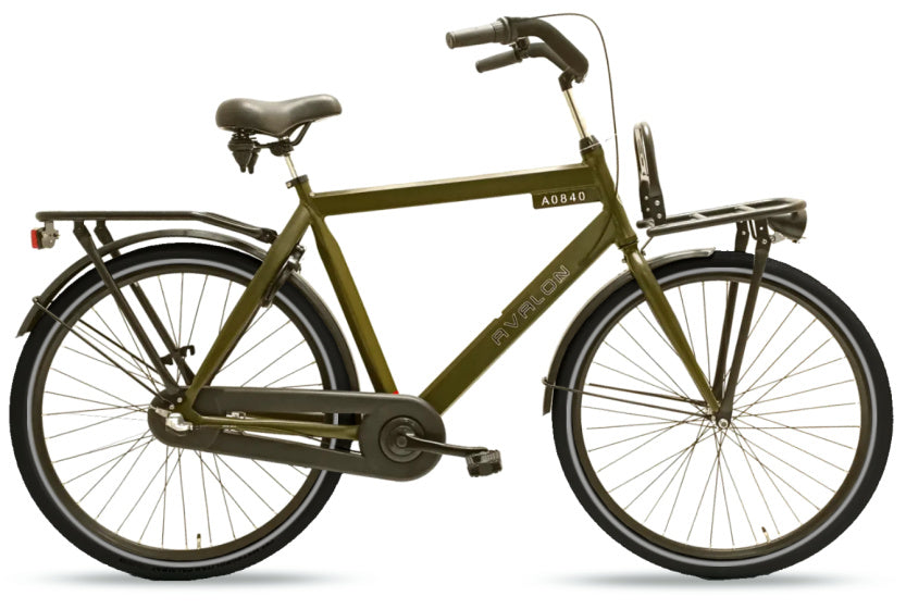 Avalon Style 28 Zoll 58 cm Heren 3V Coaster Bremsarmee grün