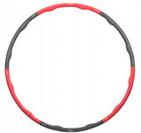 Avento hula hoop 100 cm skum sort rød