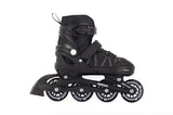 Aventuri Adjustable Inline Skates Semi-Softboat Black Size 38-41 (L)