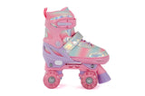 Aventuri adjustable roller skates with slightly pink glitter size 27-30 (XS)