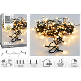 Kerstverlichting 180led extra warm wit