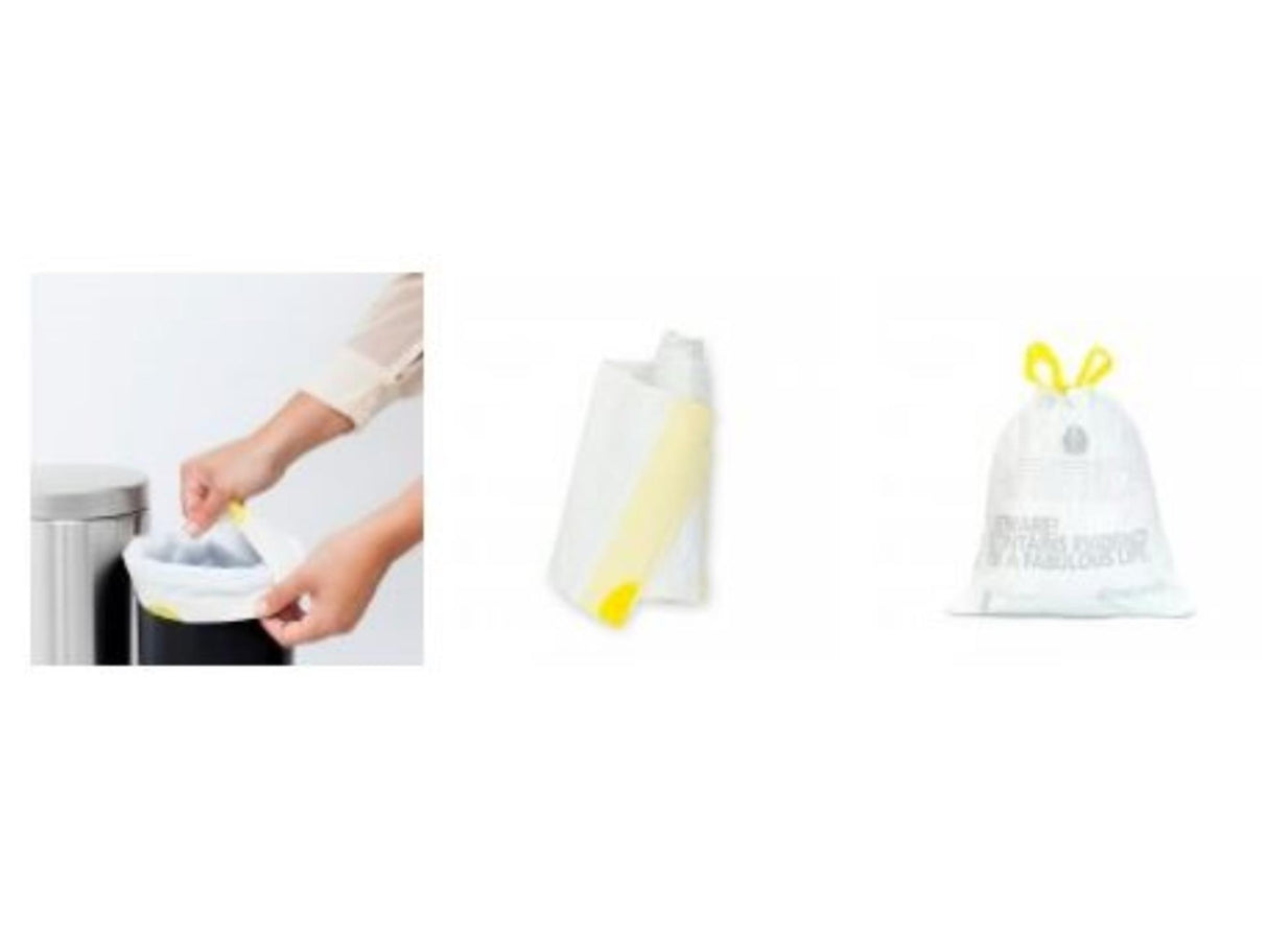 Odpadní pytle Brabantia se perfektně vejdou do 3l 20 kusů