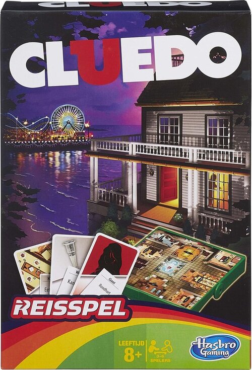 Hasbro cluedo travel -peli testaa etsiväkykysi