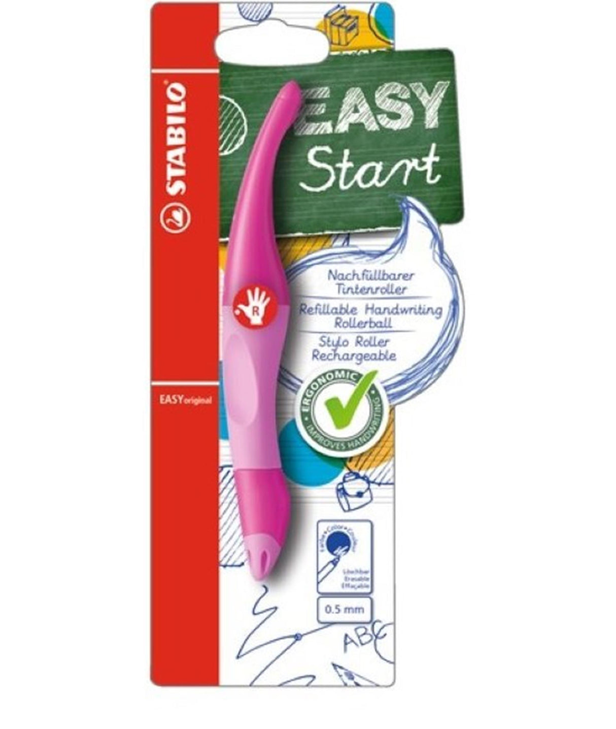 Stabilo Einfacheoriginal riets - rosa