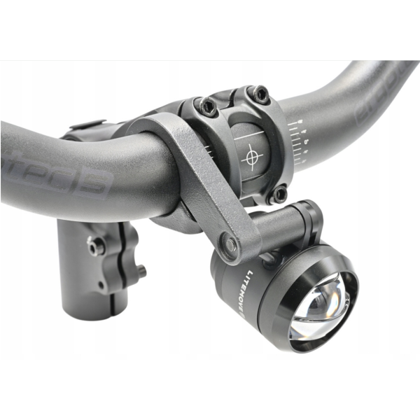 Supporto manubrio Herrmans per faro Nordic ø31,8 mm