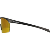 Trivio - fietsbril noa zwart revo rood met extra transparante lens