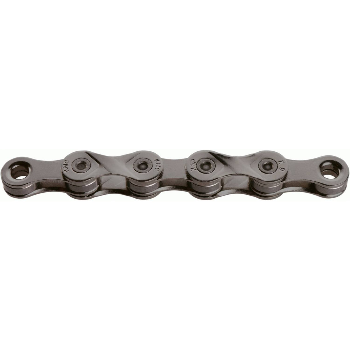 KMC X9 Grey bicycle chain, 114 links, 9-speed, grey