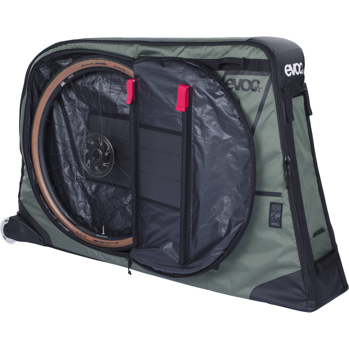 Evoc - bike bag dark olive 280l