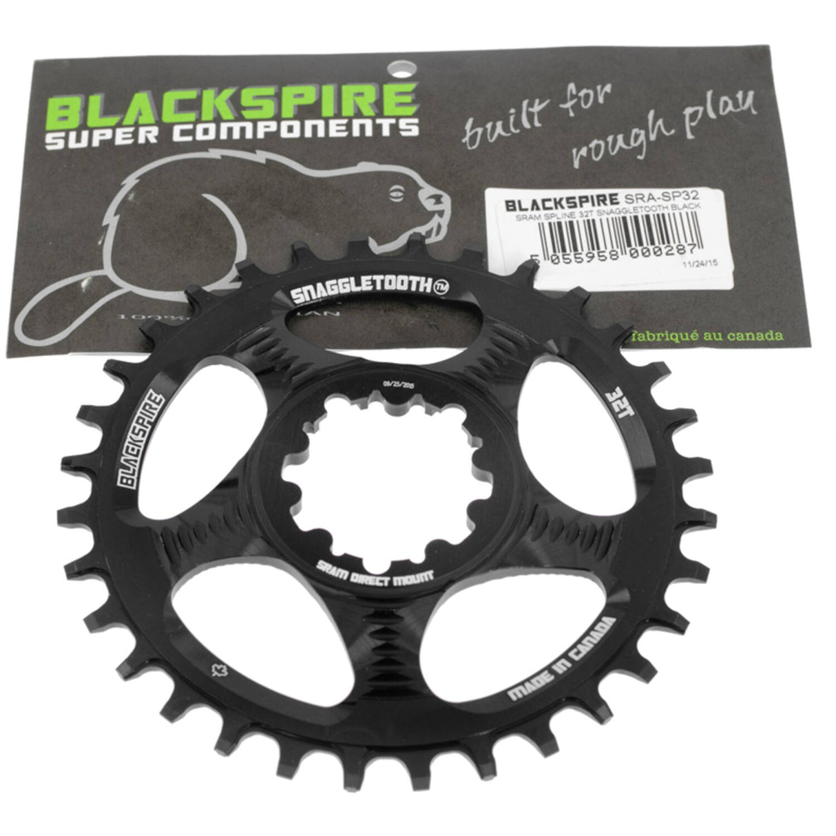 Blackspire - - Chain Top Snaggletooth SRAM Spline 32 Offset de 6 mm