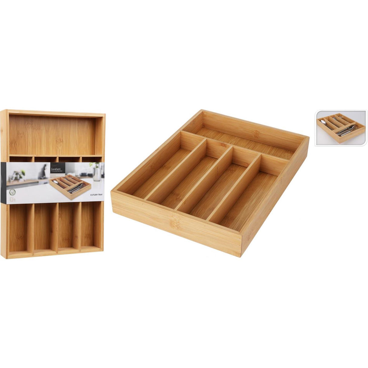 Excellent houseware bestekbak 35x26cm