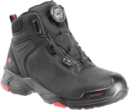Baak braxton boa 6642 s3 | zwart rood | maat 39 - 4031783001331