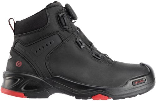 Baak braxton boa 6642 s3 | zwart rood | maat 40 - 4031783001348