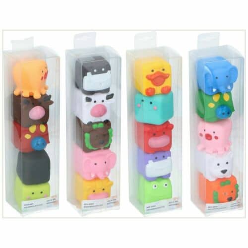 Bongers Toys 5 diversi animali da bagno per il bagno