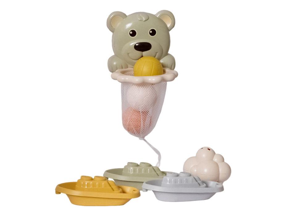 Bio toys bioplastic bath toy set (8 pieces)