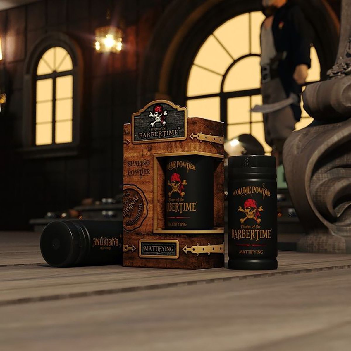 Barbertime hair shaping powder mattifying 20gr.