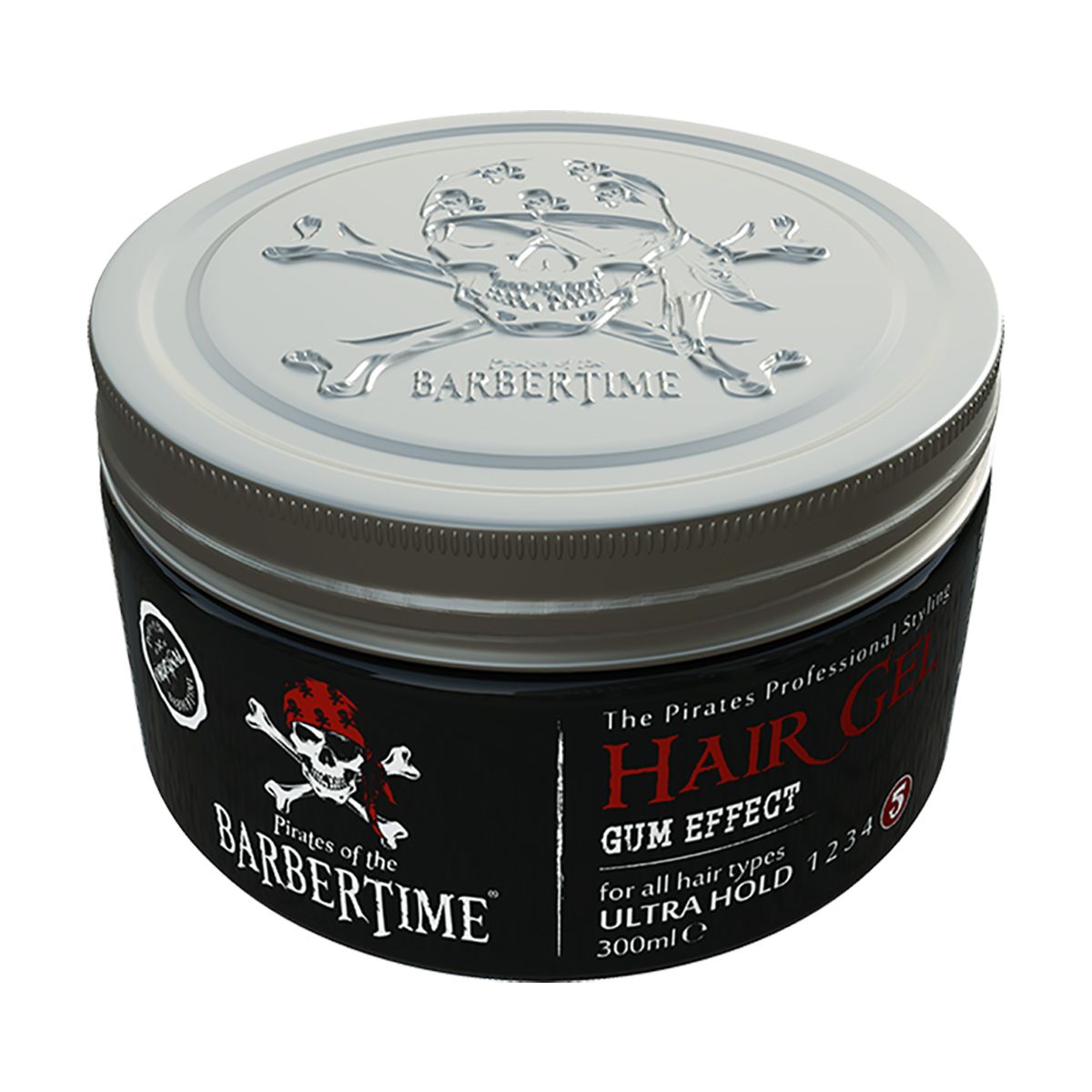 Barbertime hair gel gum effect 300ml
