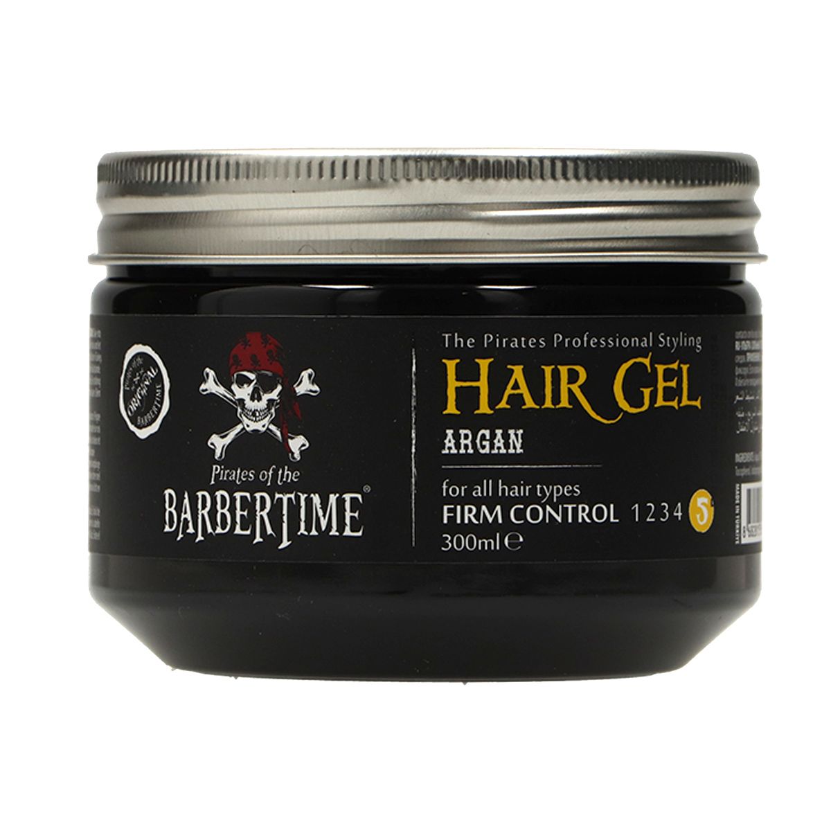 Barbertime hårgelé argan 300ml