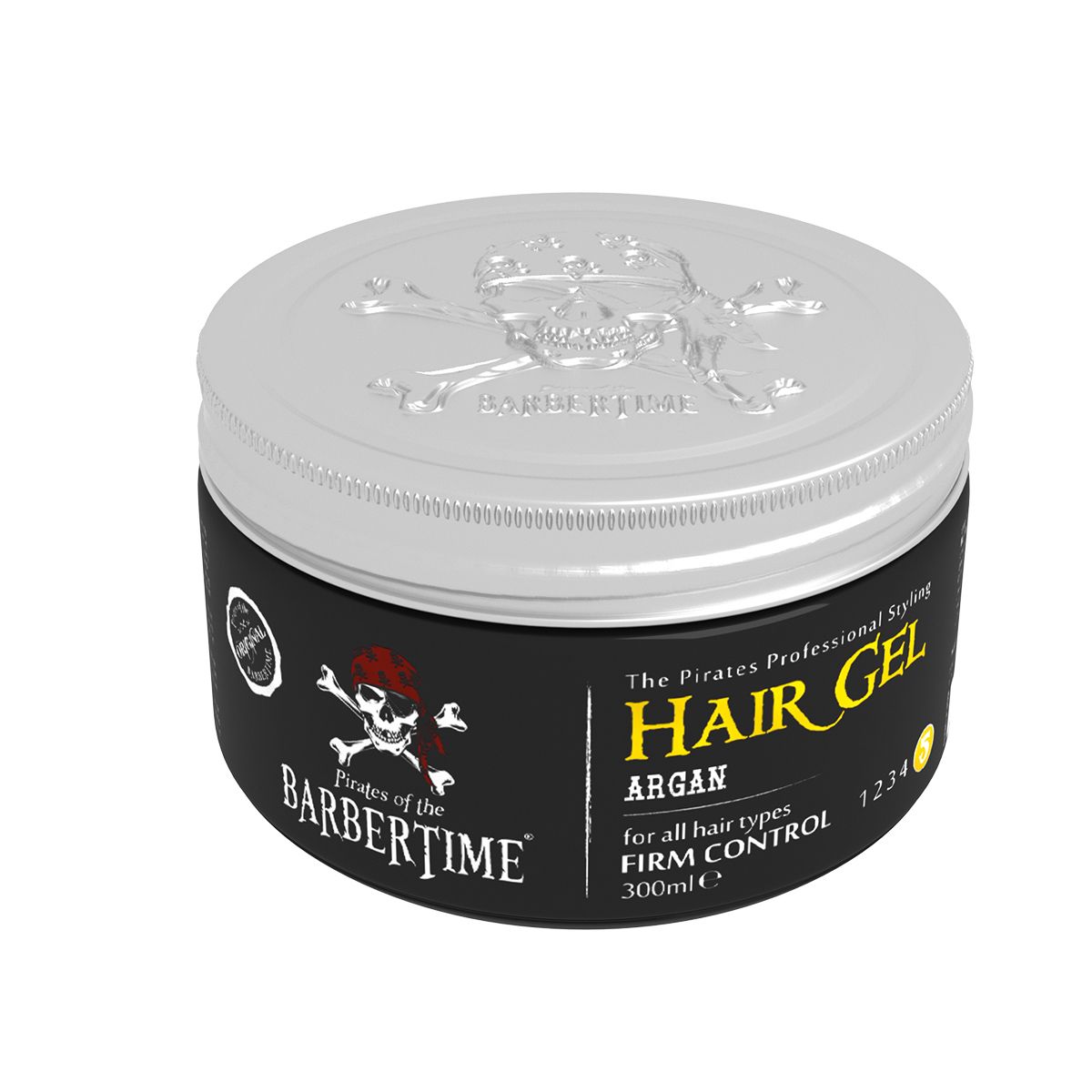 Barbertime hårgelé argan 300ml