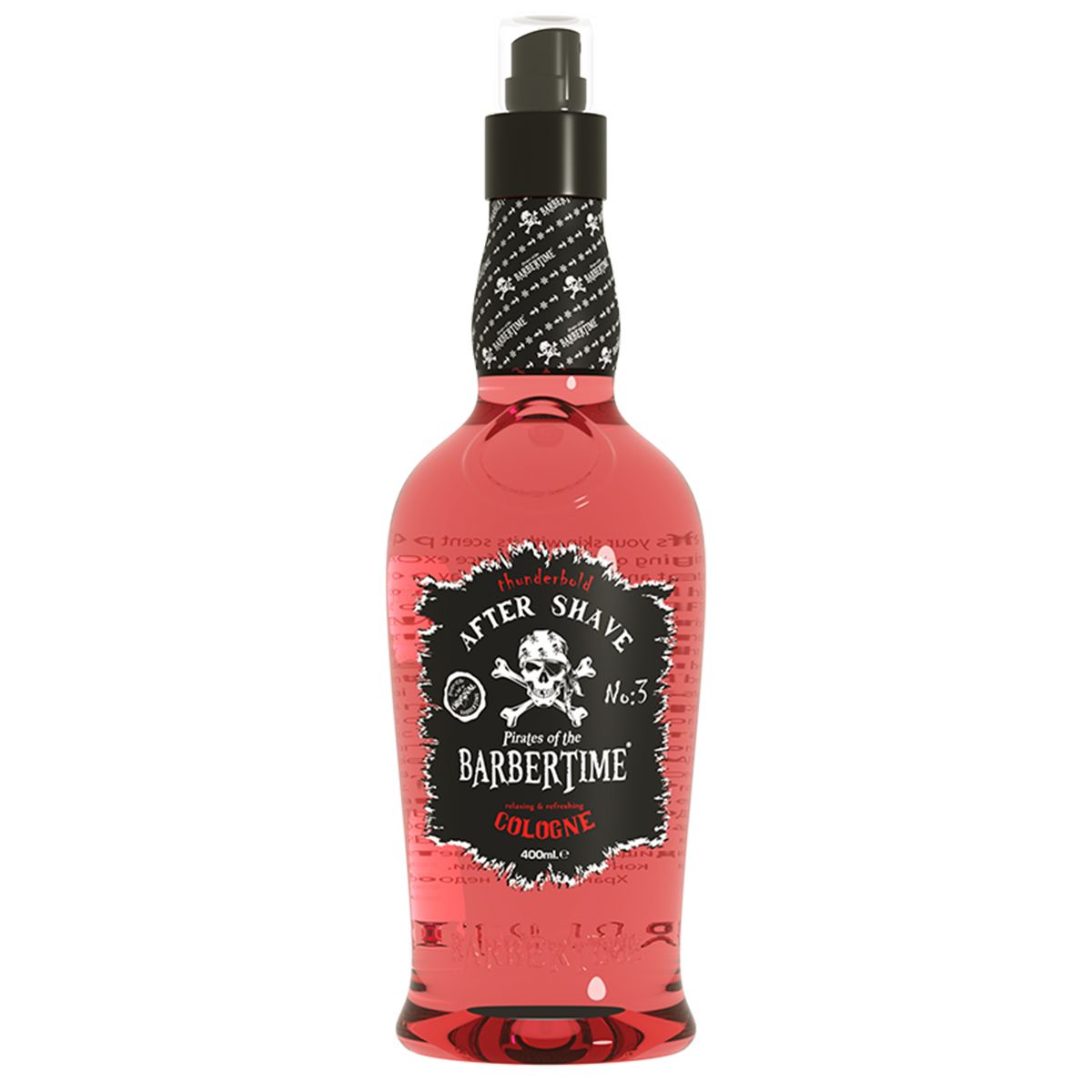 Barbertime kolonjska voda po britju thunderbolt št. 3 400 ml