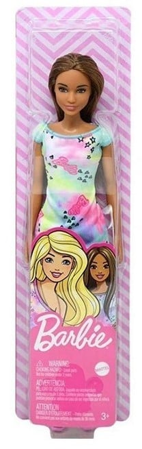 Dinotoys Apeldoorn Barbie nastoletnie ciemne włosy z ładnymi ubraniami na ładną imprezę plażową