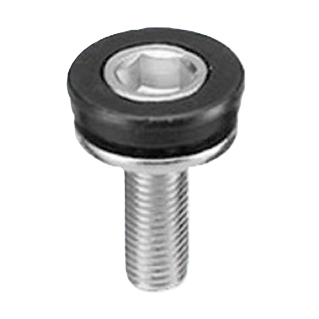 Set di bulloni a manovella M8 BAS15 per 2 pezzi di argento nero