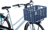 Basilikum cykelkasse l stor 40 liter blå