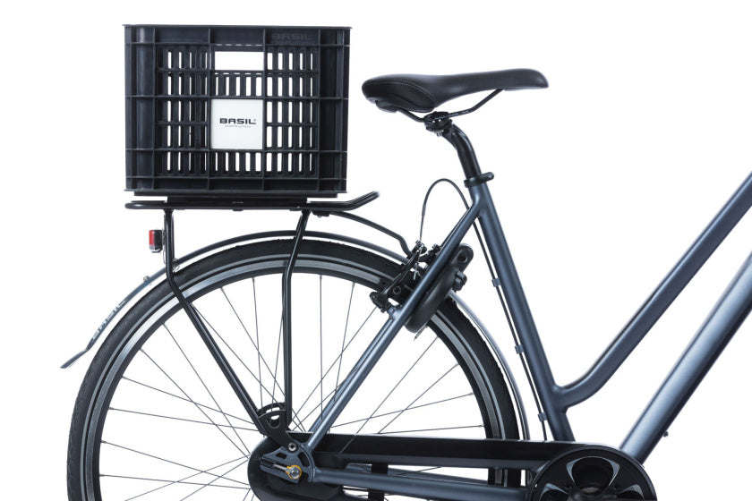Basil Fietskrat M - Střední - 29,5 litrů - černá