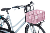 Basil Fietskrat S - Små - 17,5 liter - rosa