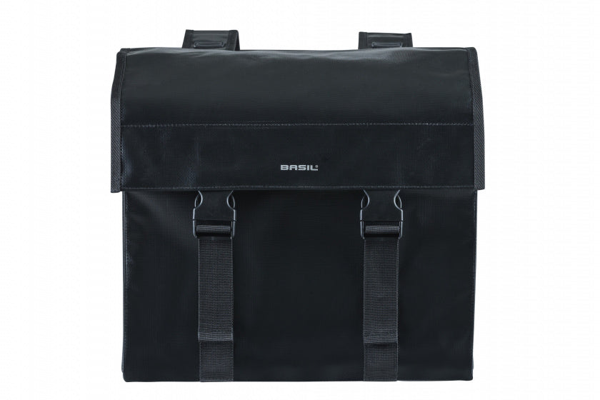Basil Urban Load Double Bicycle Bag - noir
