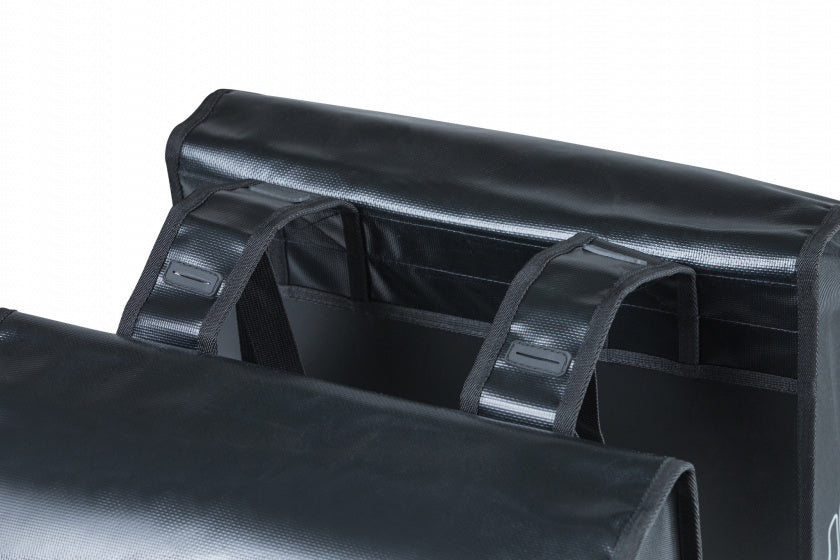 Basil Urban Load Double Bicycle Bag - noir