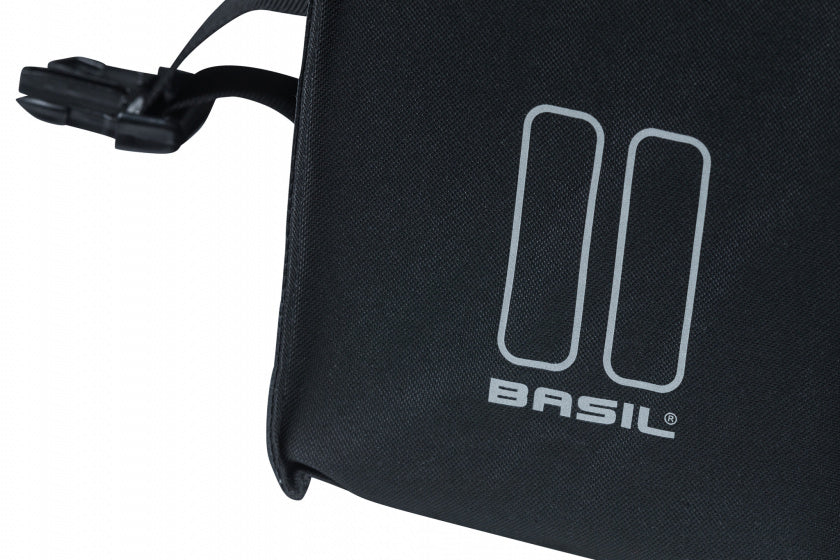 Basil Urban Load Double Bicycle Bag - noir