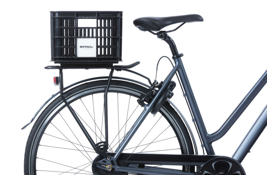 Basil Fietskrat S - Small - 17,5 litri - Nero