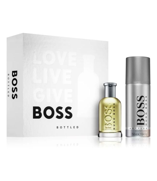 Hugo boss bottled gift set men edt 50ml