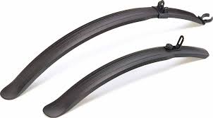 SunnyWheel 28 inch plastic Printing fender set Hybrid black 45 mm