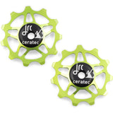Jrc - ceramic derailleur wheelset shimano 105 ultegra dura ace 12 speed 11t green