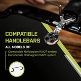 Jrc - support de guidon wahoo support d'ordinateur sous la barre cannondale noir