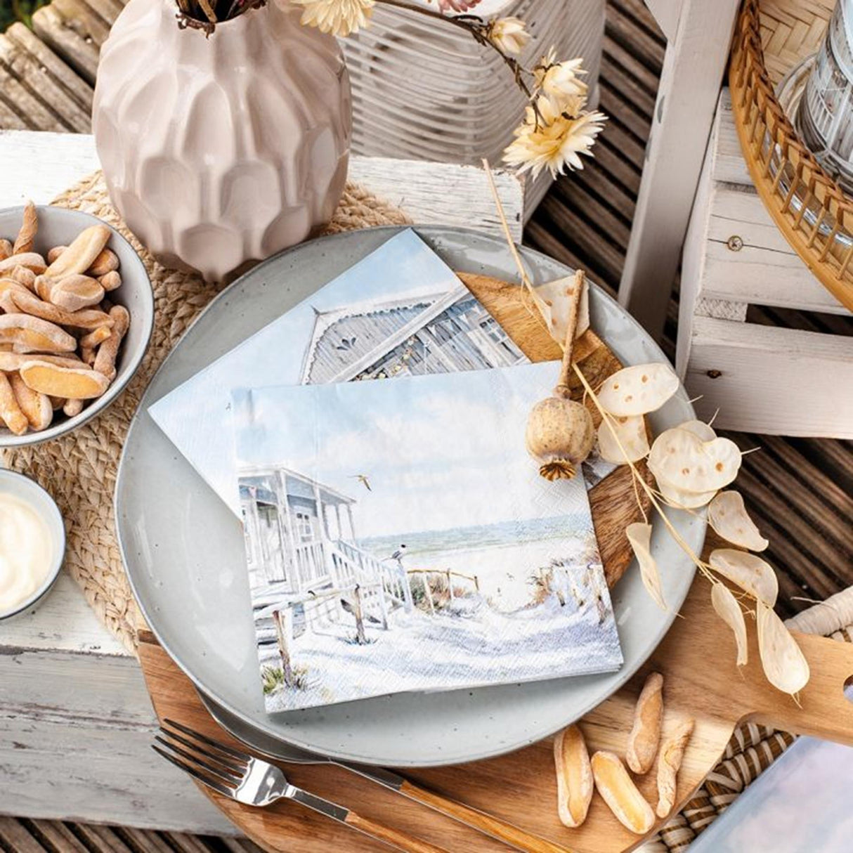 Ambiente kaars klein beach cabin