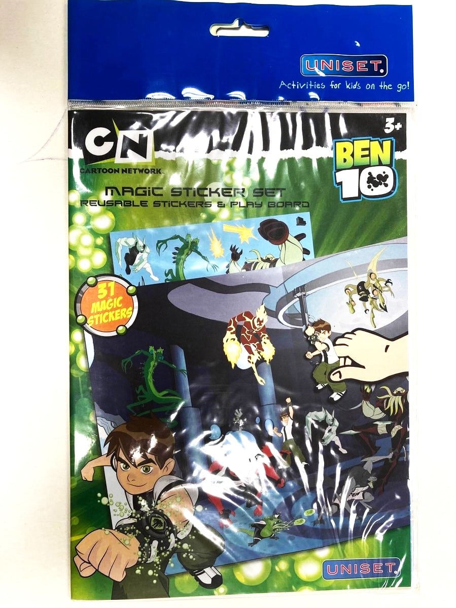Van derdoelen ben 10 window stickers with panorama