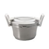 Berghoff auriga kookpot met deksel wit ø16cm