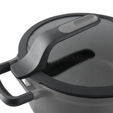 Berghoff gem sauteerpan 2 handvaten met deksel stay cool grijs ø24cm