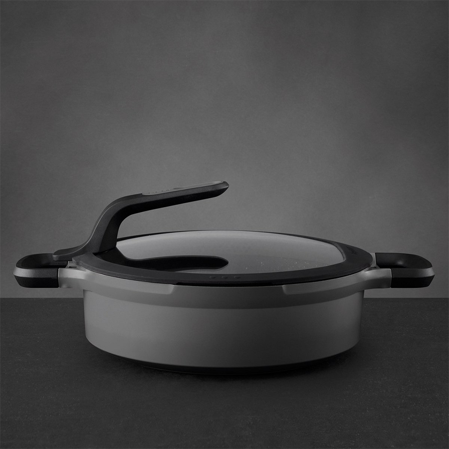 Berghoff gem sauteerpan 2 handvaten met deksel stay cool grijs ø26cm