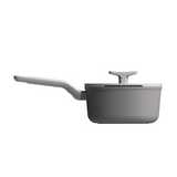 Berghoff leo lite steelpan met deksel grijs ø18cm